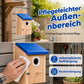 🐦✨ PROMO FLASH : 50% DE RÉDUCTION ! Nichoir en Bois Massif Résistant aux Intempéries – Toit Incliné Anti-Pluie & Protection Antiprédateurs for un Refuge Douillet et Sûr pour les Oiseaux du Jardin ✨