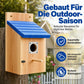 🐦✨ PROMO FLASH : 50% DE RÉDUCTION ! Nichoir en Bois Massif Résistant aux Intempéries – Toit Incliné Anti-Pluie & Protection Antiprédateurs for un Refuge Douillet et Sûr pour les Oiseaux du Jardin ✨