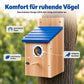 🐦✨ PROMO FLASH : 50% DE RÉDUCTION ! Nichoir en Bois Massif Résistant aux Intempéries – Toit Incliné Anti-Pluie & Protection Antiprédateurs for un Refuge Douillet et Sûr pour les Oiseaux du Jardin ✨
