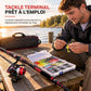 🎣 50% DE RÉDUCTION MAINTENANT ! 🎒 Ensemble de canne à pêche de voyage 4 pièces – En fibre de verre, moulinet rotatif et boîte à matériel – Compact pour rivières et lacs 🌊