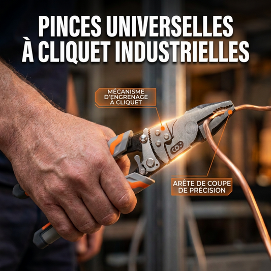 Pince Coupe-câble à Cliquet