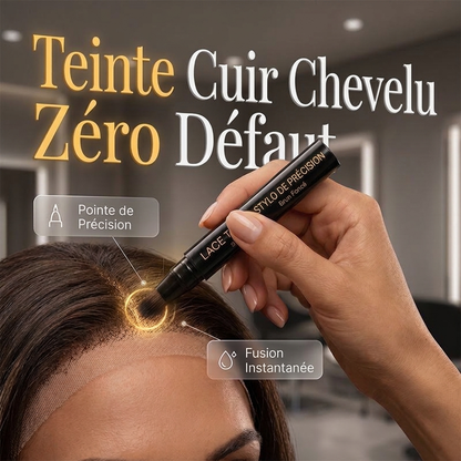 Faites fondre les nœuds de la dentelle instantanément ! Stylo teinturier pour cuir chevelu de perruque résistant à la transpiration