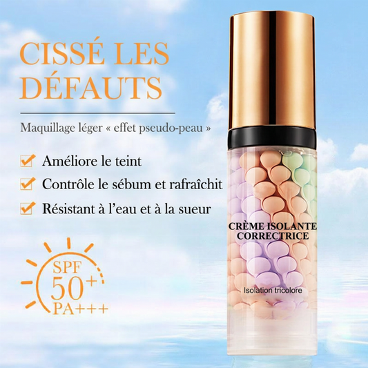 🌸 -50% DE RÉDUCTION MAINTENANT ! 🌸 Crème isolante anti-cernes délicate hydratante et éclaircissante, 3 couleurs, imperméable
