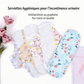 ⭐ 💧 Restez confiante toute la journée ✨ Coussin de protection réutilisable en graphène – étanche, doux et lavable