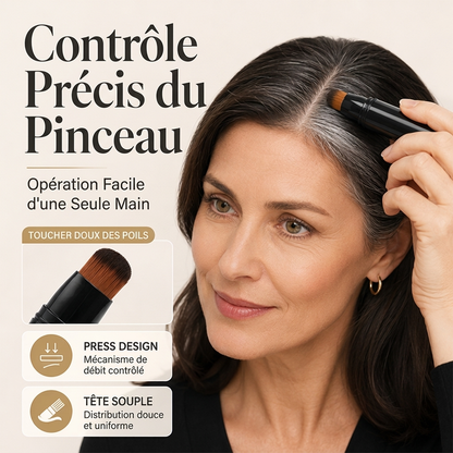 Stylo à Couleur Instantané pour Cheveux Gris