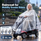 🥳 PROMOTION EXCEPTIONNELLE 2026 🥳💞 PLUS DE 50 000 EXEMPLAIRES VENDUS ! 🌧️♿ Imperméable pour les utilisateurs de scooters électriques – design transparent pour une visibilité optimale. Restez au sec et en sécurité lors de vos trajets sous la pluie ! 🛡