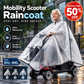 🥳 PROMOTION EXCEPTIONNELLE 2026 🥳💞 PLUS DE 50 000 EXEMPLAIRES VENDUS ! 🌧️♿ Imperméable pour les utilisateurs de scooters électriques – design transparent pour une visibilité optimale. Restez au sec et en sécurité lors de vos trajets sous la pluie ! 🛡