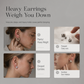 50% de Réduction – 📢 Boucles d'Oreilles Créoles Goutte d'Eau Minimalistes Argentées avec Fermoir Clic Huggie Sécurisé