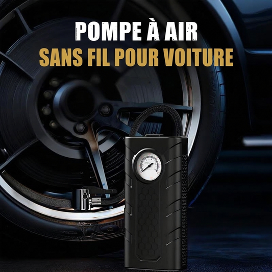 🚗✨ Gonfleur de pneus sans fil avec charge USB – Compact, portable et facile à utiliser