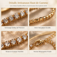 ✨ Collier ras-de-cou élégant en strass pour femme – scintillant et raffiné 💎
