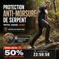🛡️🐗 Guêtres de chasse imperméables – Coutures étanches, barrière anti-serpent et anti-tiques, restez au sec et en sécurité lors de vos affûts du petit matin et de vos longues marches en sous-bois 🌲🌧️